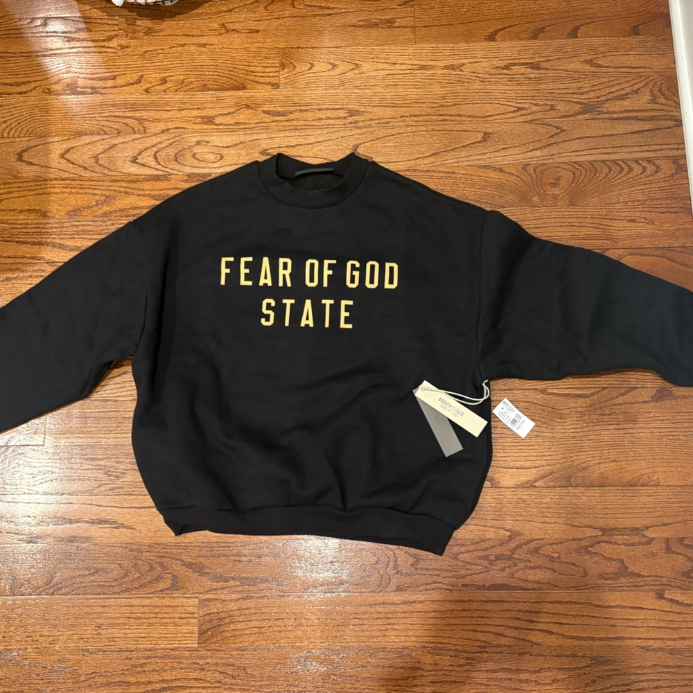 Fear of God Essentials black crewneck